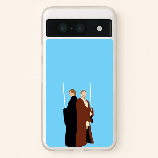 Skywalker and Kenobi  - Star Wars Phone Case for Google Pixel 8