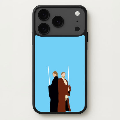 Skywalker and Kenobi Phone Case for iPhone 17 Pro Max