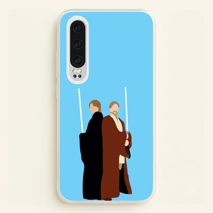 Skywalker and Kenobi  - Star Wars Phone Case for Huawei P30