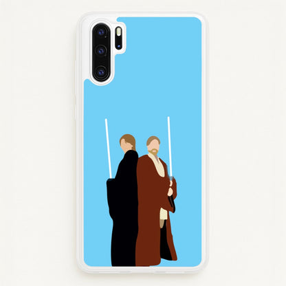 Skywalker and Kenobi  - Star Wars Phone Case for Huawei P30 Pro