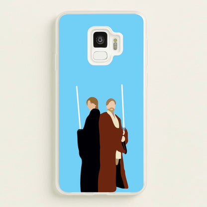 Skywalker and Kenobi  - Star Wars Phone Case for Galaxy S9
