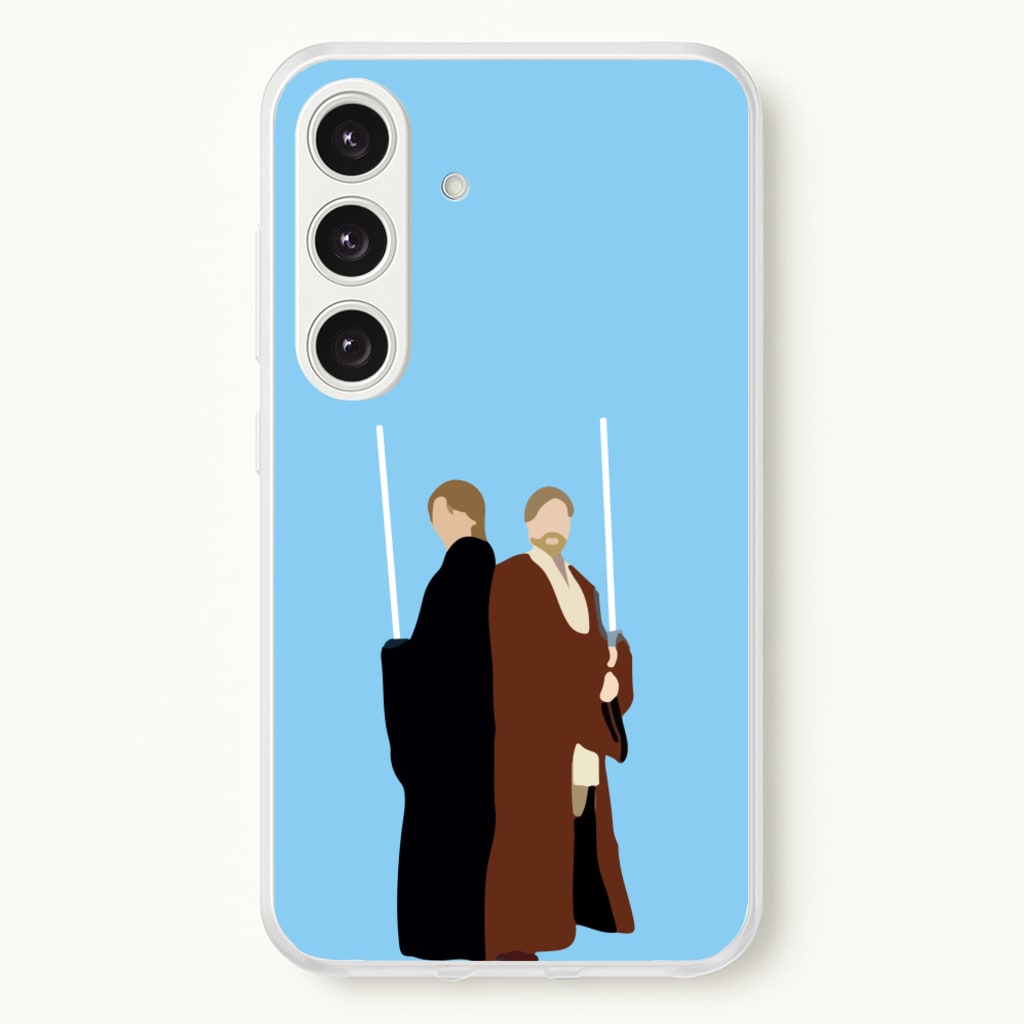 Skywalker and Kenobi  - Star Wars Phone Case for Galaxy S24