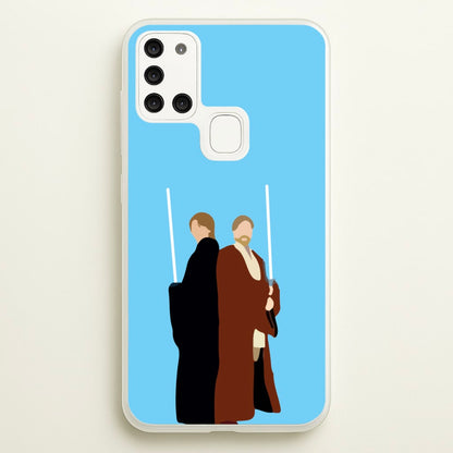 Skywalker and Kenobi  - Star Wars Phone Case for Galaxy A21s