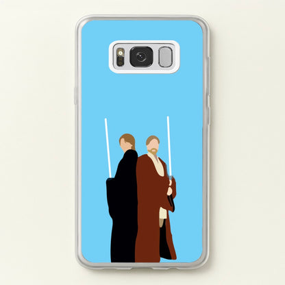 Skywalker and Kenobi  - Star Wars Phone Case for Galaxy S8 Plus