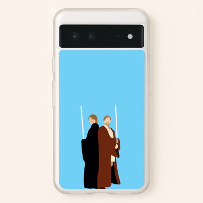 Skywalker and Kenobi  - Star Wars Phone Case for Google Pixel 6