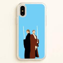 Skywalker and Kenobi  - Star Wars Phone Case for iPhone X / XS