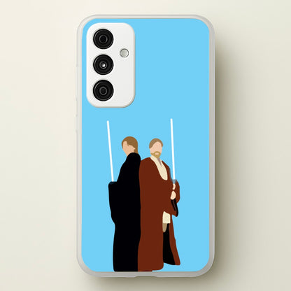 Skywalker and Kenobi  - Star Wars Phone Case for Galaxy A55