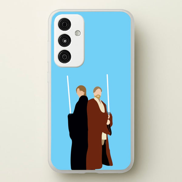 Skywalker and Kenobi  - Star Wars Phone Case for Galaxy A55