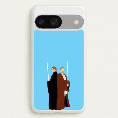 Skywalker and Kenobi  - Star Wars Phone Case for Google Pixel 9 / 9 Pro