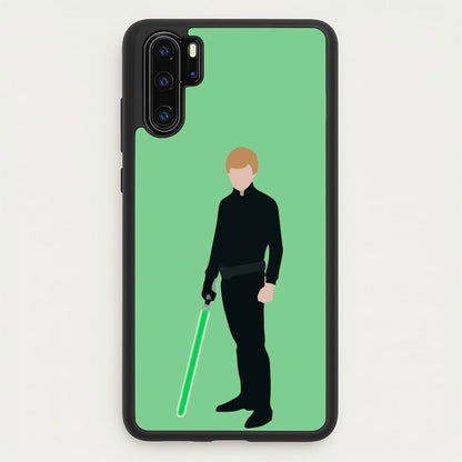 Skywalker Green Lightsaber  - Star Wars Phone Case for Huawei P30 Pro