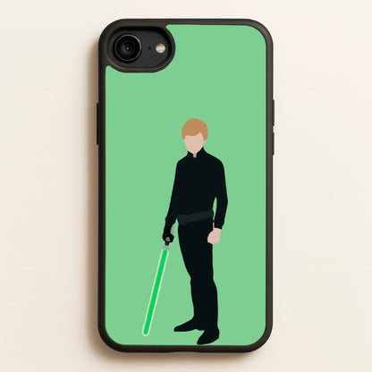 Skywalker Green Lightsaber  - Star Wars Phone Case for iPhone 6 / 7 / 8 / SE