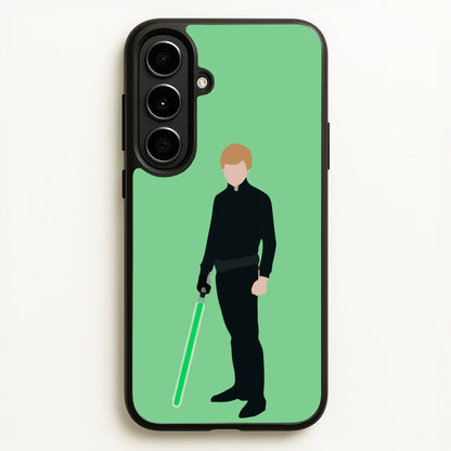 Skywalker Green Lightsaber  - Star Wars Phone Case for Galaxy A56