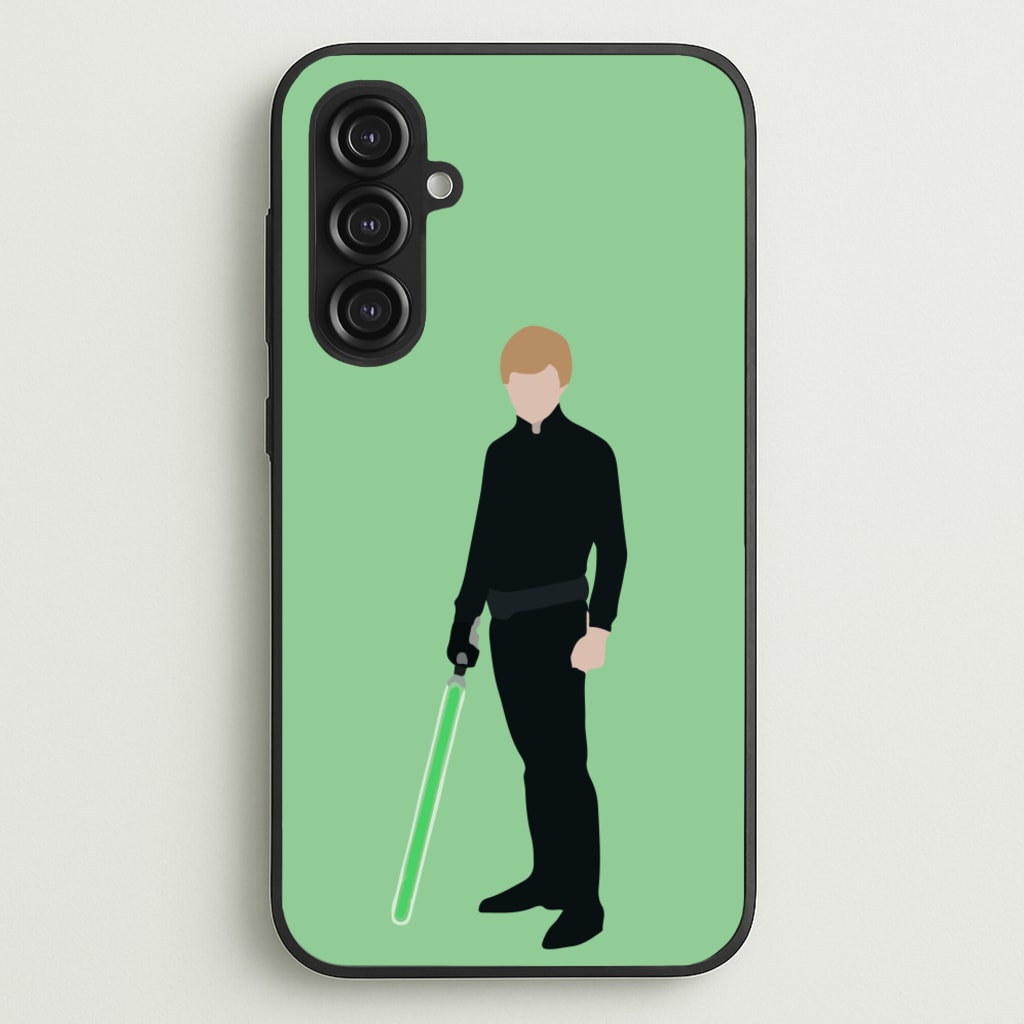 Skywalker Green Lightsaber  - Star Wars Phone Case for Galaxy S23FE