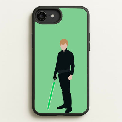 Skywalker Green Lightsaber  - Star Wars Phone Case for iPhone 6 Plus / 7 Plus / 8 Plus