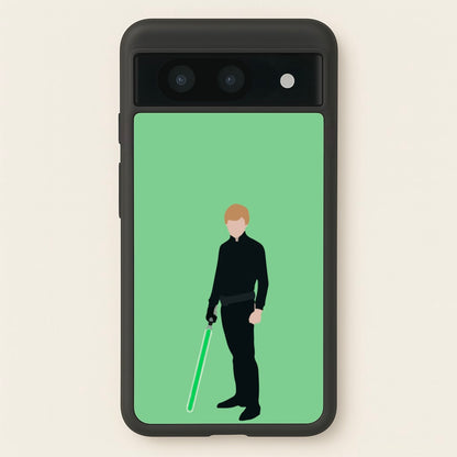 Skywalker Green Lightsaber  - Star Wars Phone Case for Google Pixel 8a