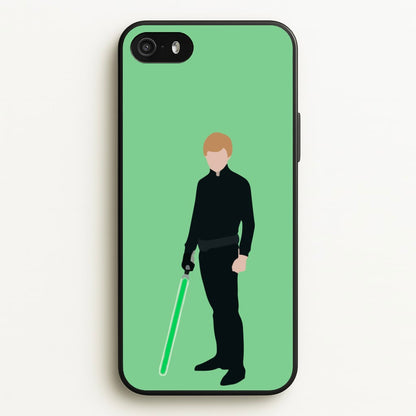 Skywalker Green Lightsaber  - Star Wars Phone Case for iPhone 5 / 5s / SE 2016