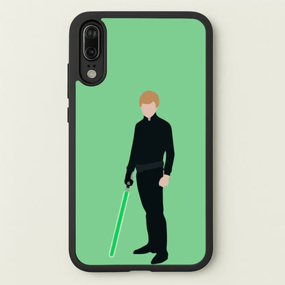 Skywalker Green Lightsaber  - Star Wars Phone Case for Huawei P20