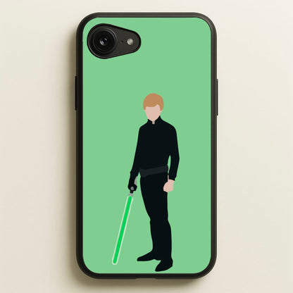Skywalker Green Lightsaber  - Star Wars Phone Case for iPhone 16e