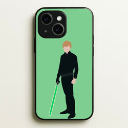 Skywalker Green Lightsaber  - Star Wars Phone Case for iPhone 15 Plus
