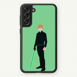 Skywalker Green Lightsaber  - Star Wars Phone Case for Galaxy S22