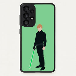 Skywalker Green Lightsaber  - Star Wars Phone Case for Galaxy A53