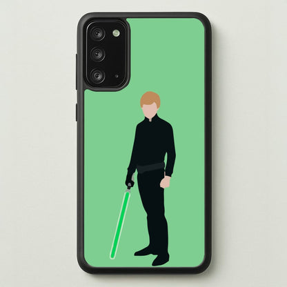 Skywalker Green Lightsaber  - Star Wars Phone Case for Galaxy Note 20