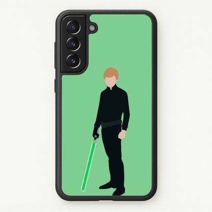 Skywalker Green Lightsaber  - Star Wars Phone Case for Galaxy S21 Plus