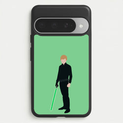 Skywalker Green Lightsaber Phone Case for Google Pixel 10 Pro XL
