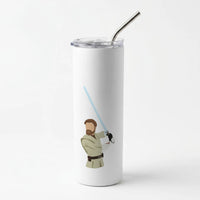 Kenobi Faceless Skinny Tumbler