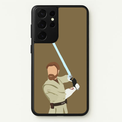Kenobi Faceless  - Star Wars Phone Case for Galaxy S21 Ultra