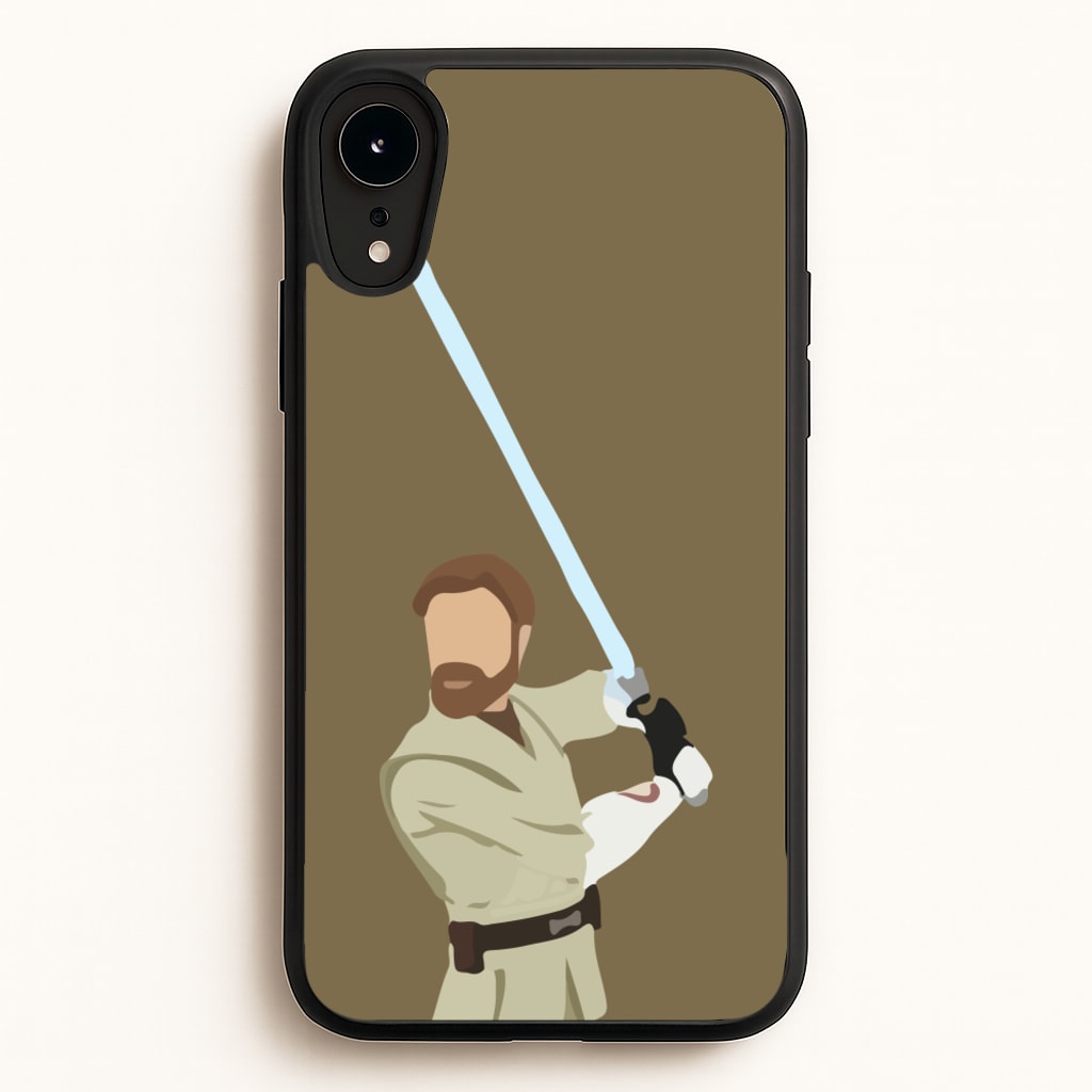 Kenobi Faceless  - Star Wars Phone Case for iPhone XR
