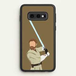 Kenobi Faceless  - Star Wars Phone Case for Galaxy S10e