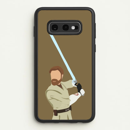 Kenobi Faceless  - Star Wars Phone Case for Galaxy S10e