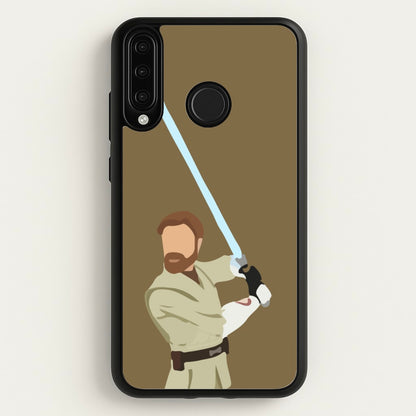 Kenobi Faceless  - Star Wars Phone Case for Huawei P30 Lite