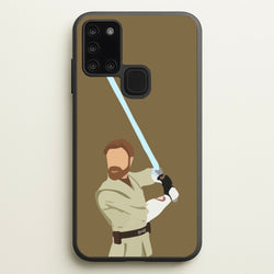 Kenobi Faceless  - Star Wars Phone Case for Galaxy A21s