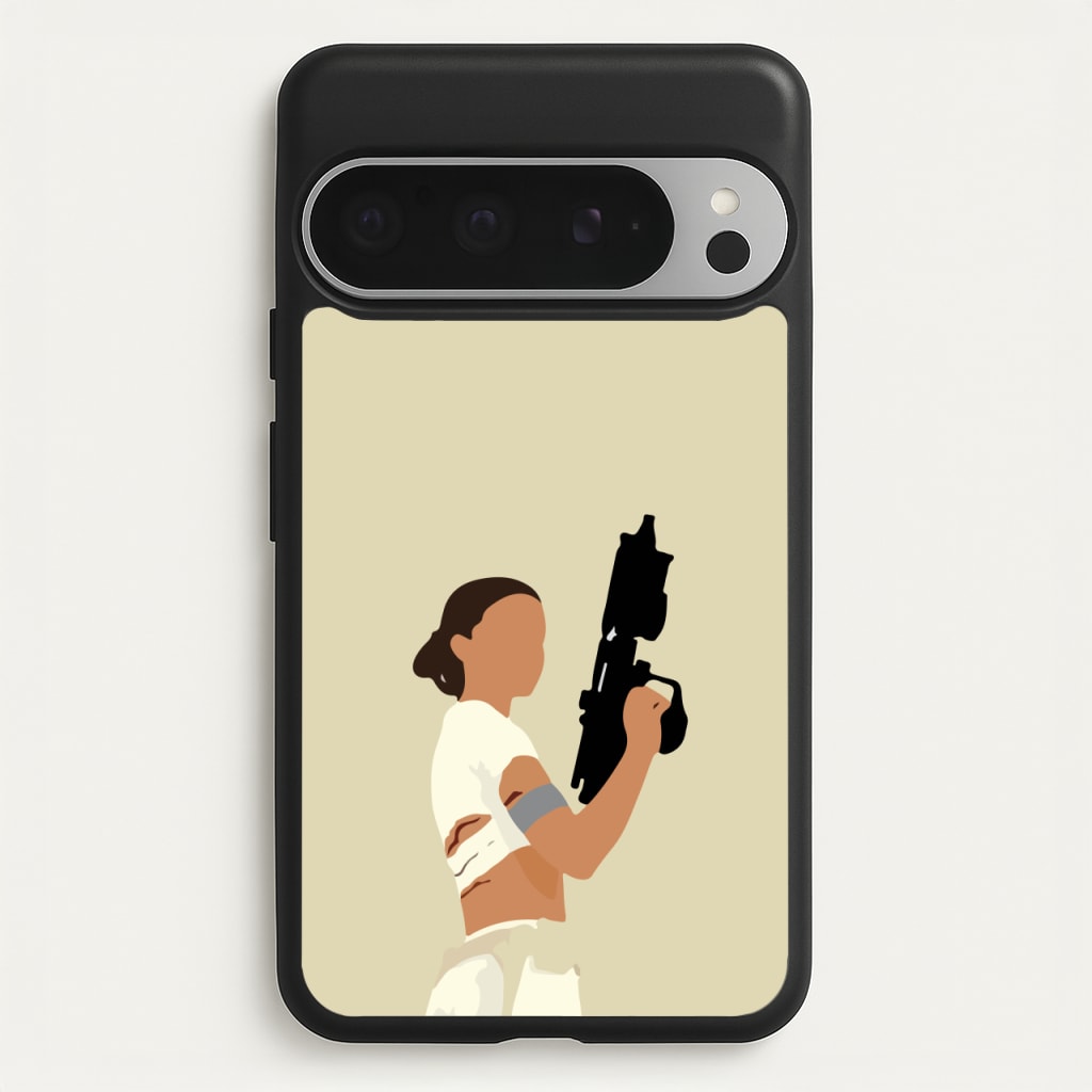 Leia With Gun  - Star Wars Phone Case for Google Pixel 9 Pro XL