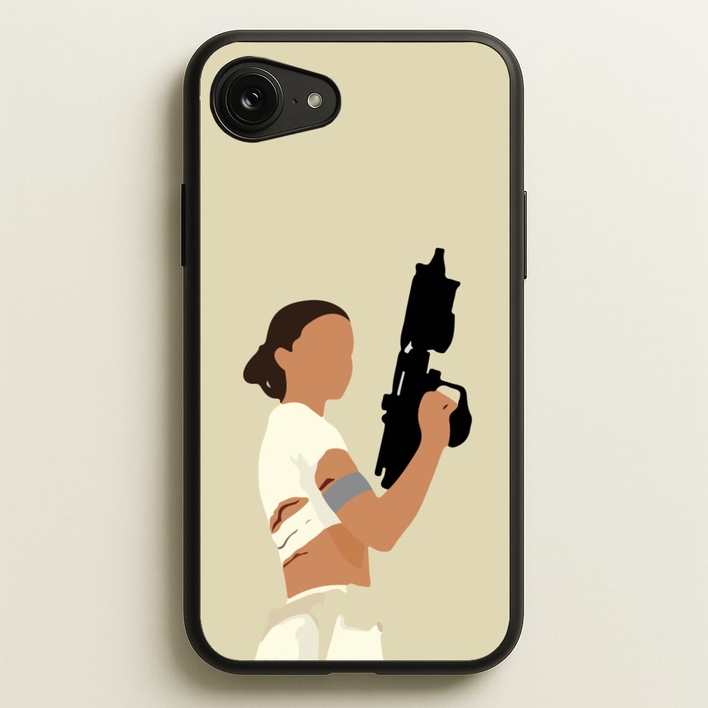 Leia With Gun  - Star Wars Phone Case for iPhone 16e