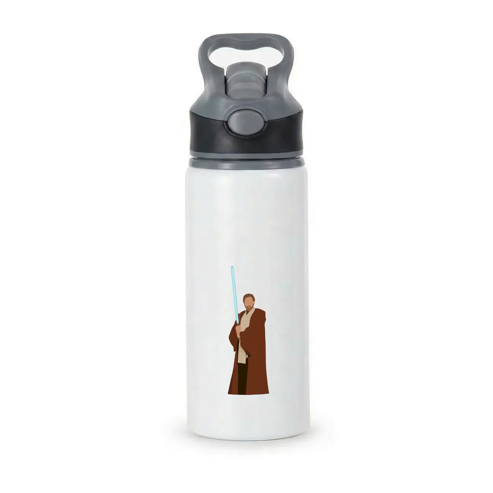 Kenobi Blue Lightsaber Active Water Bottle - Black