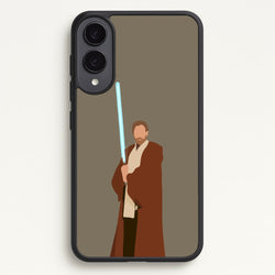 Kenobi Blue Lightsaber  - Star Wars Phone Case for Galaxy S25 Edge