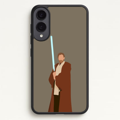 Kenobi Blue Lightsaber  - Star Wars Phone Case for Galaxy S25 Edge