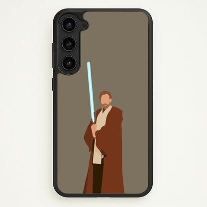 Kenobi Blue Lightsaber  - Star Wars Phone Case for Galaxy S23