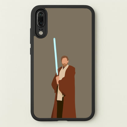 Kenobi Blue Lightsaber  - Star Wars Phone Case for Huawei P20