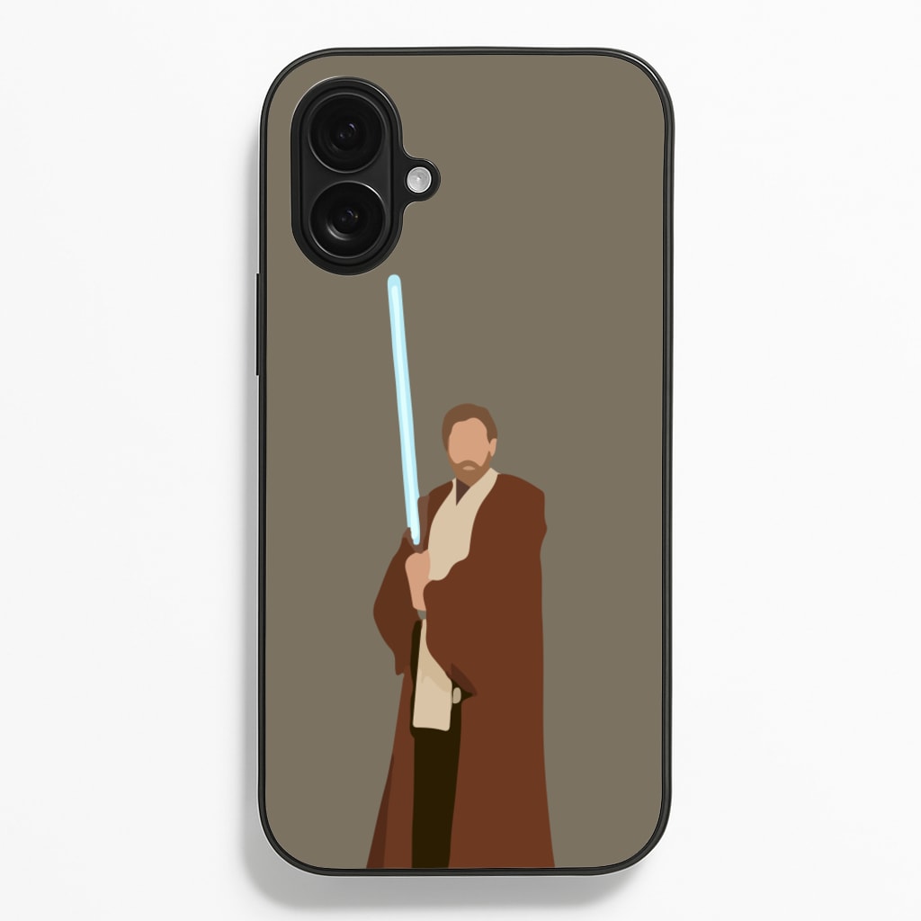 Kenobi Blue Lightsaber  - Star Wars Phone Case for iPhone 16 Plus
