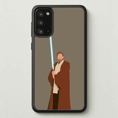 Kenobi Blue Lightsaber  - Star Wars Phone Case for Galaxy Note 20