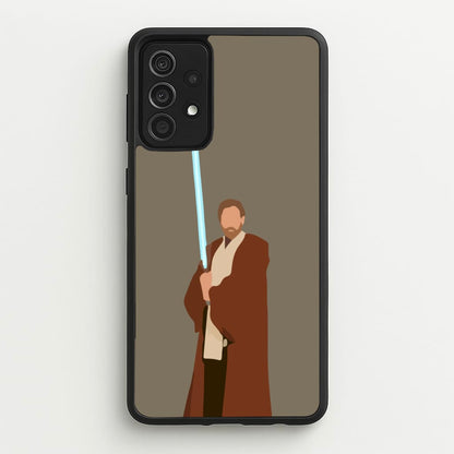 Kenobi Blue Lightsaber  - Star Wars Phone Case for Galaxy A52 / A52s