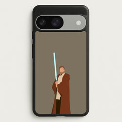 Kenobi Blue Lightsaber  - Star Wars Phone Case for Google Pixel 9 / 9 Pro