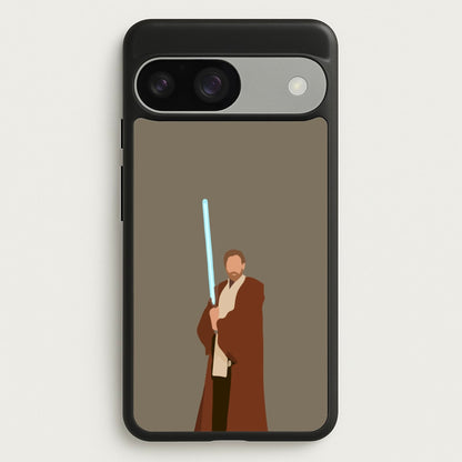 Kenobi Blue Lightsaber  - Star Wars Phone Case for Google Pixel 9 / 9 Pro