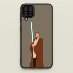 Kenobi Blue Lightsaber  - Star Wars Phone Case for Galaxy A12