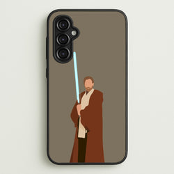 Kenobi Blue Lightsaber  - Star Wars Phone Case for Galaxy A14