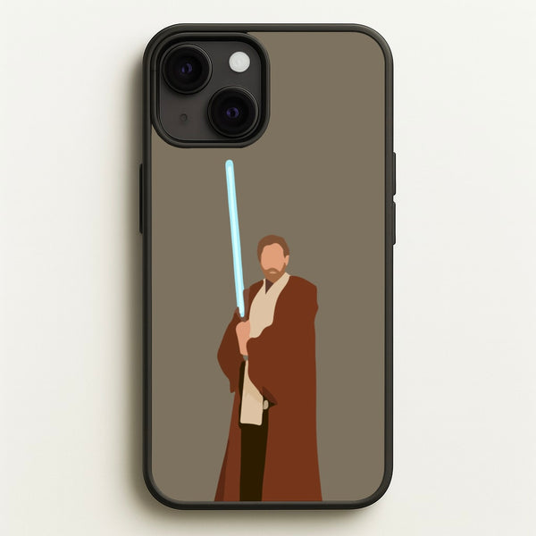 Kenobi Blue Lightsaber  - Star Wars Phone Case for iPhone 13